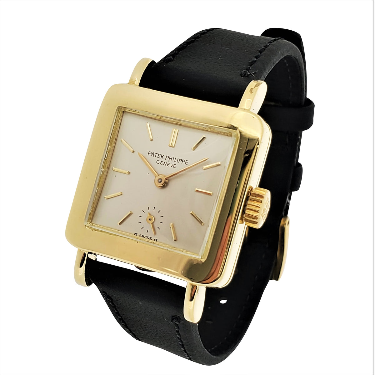 Patek Philippe 2444j Vintage Square Shape Watch Circa 1952 – Patekmonger