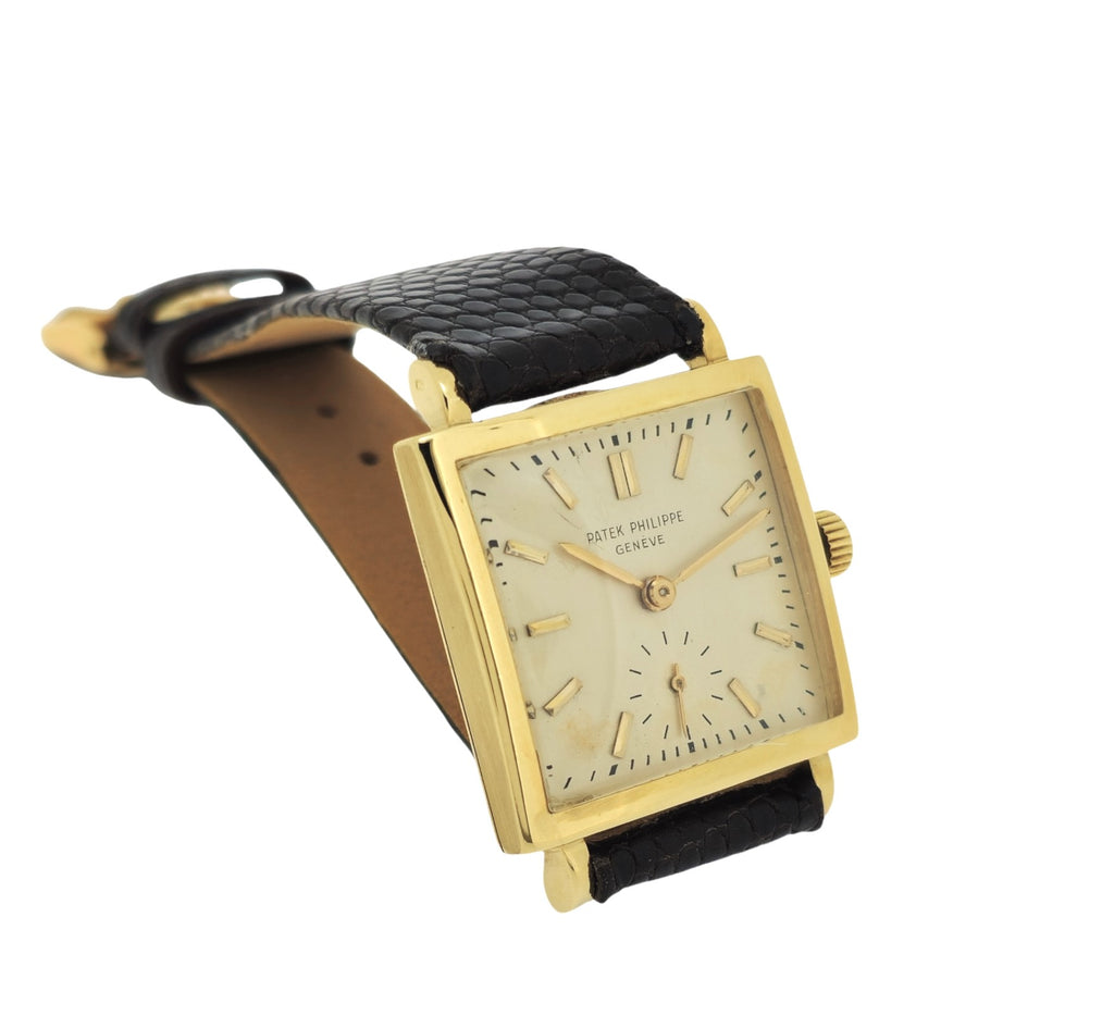 Patek Philippe 1431J Vintage Square Shape Unisex  with Bracelet, Circa 1951