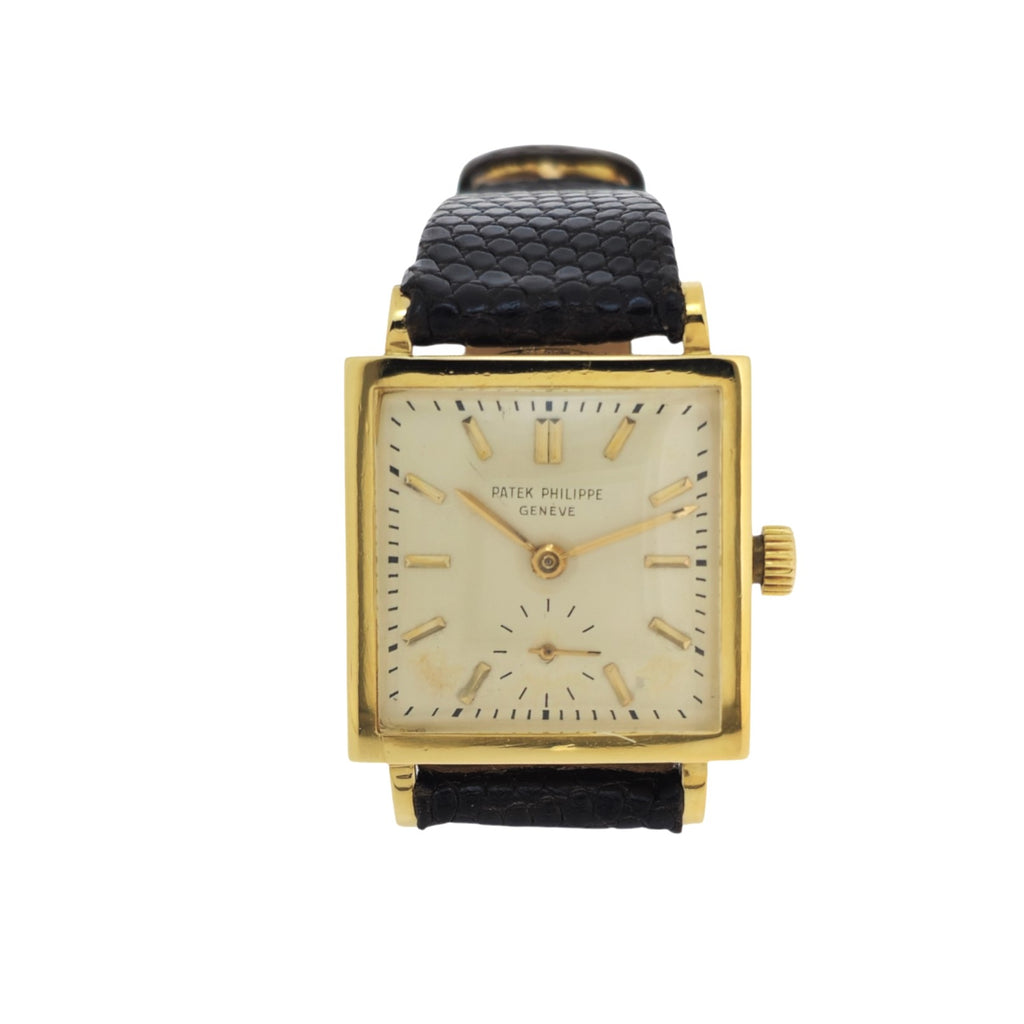 Patek Philippe 1431J Vintage Square Shape Unisex  with Bracelet, Circa 1951