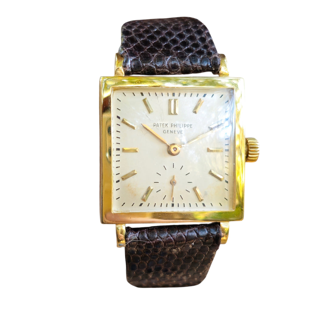 Patek Philippe 1431J Vintage Square Shape Unisex  with Bracelet, Circa 1951