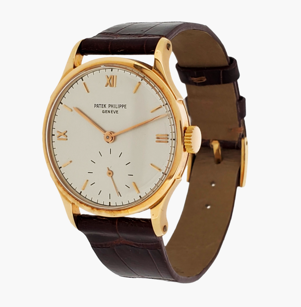 Patek Philippe 1516R, 32mm Rose gold Calatrave smaller version of 1589, Circa 1950