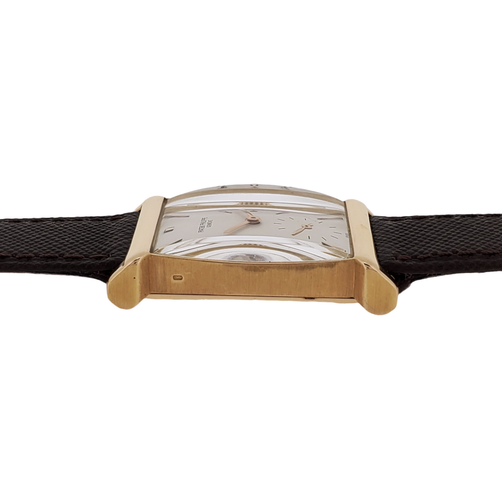 Patek Phillippe 2404R Rose gold "Canape' Art Deco Architectural Watch Circa 1946