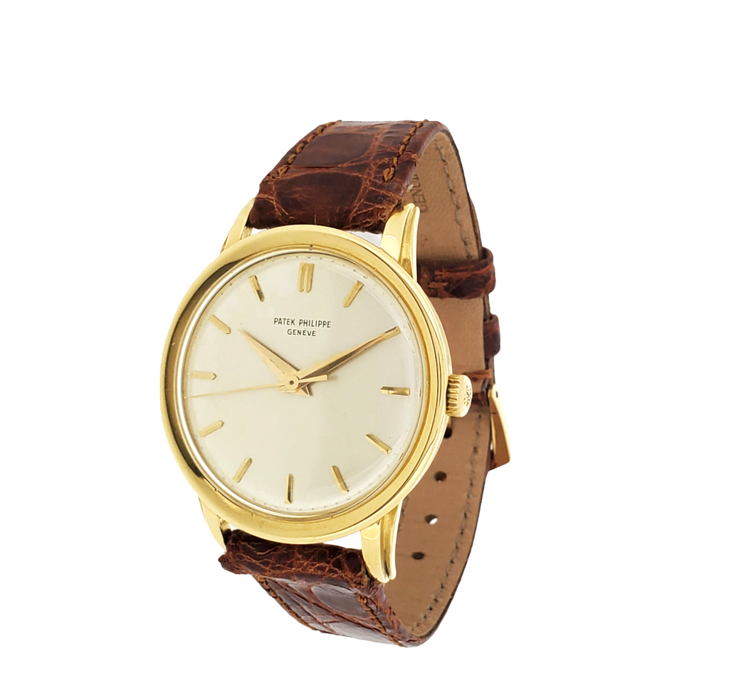 Patek Philippe 2481J Jumbo 37mm "King Size" Calatrava Watch,  Circa 1957