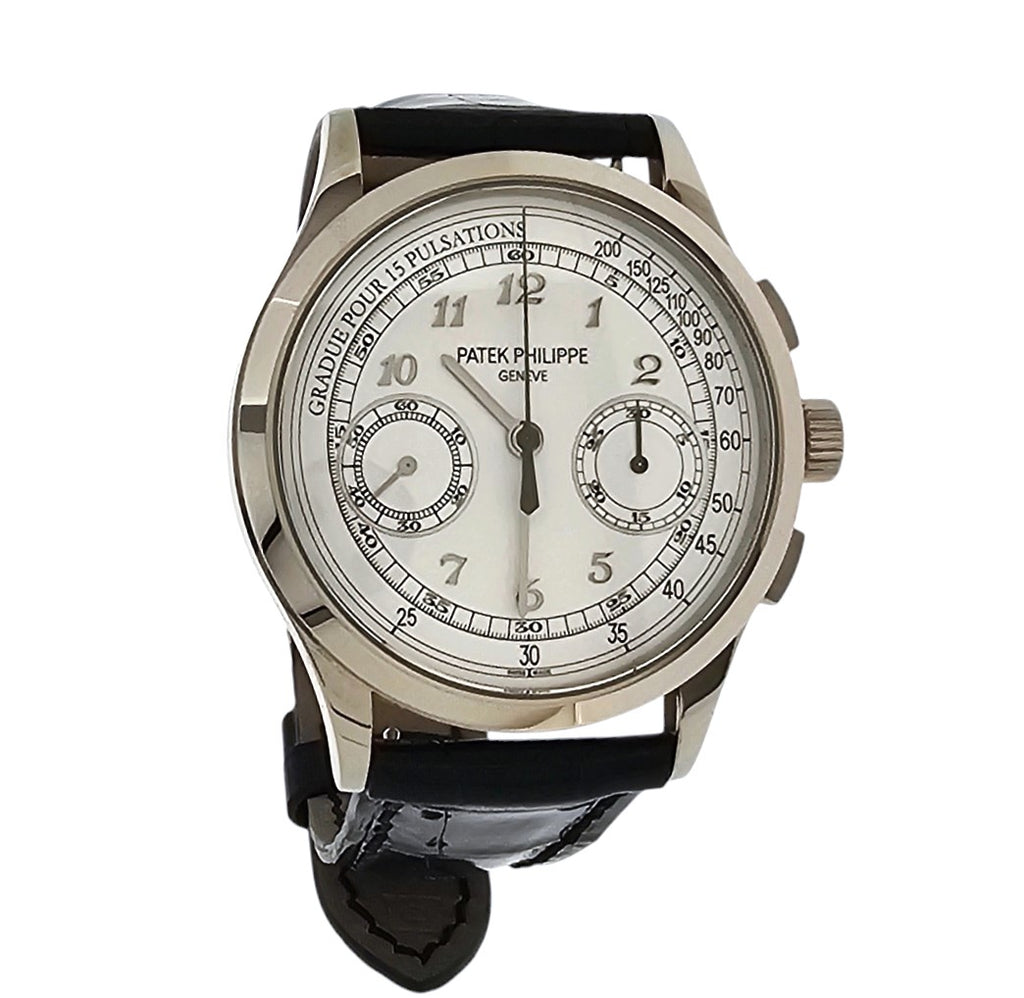 Patek Philippe Chronograph 5170G-001 manual-wind  measures 39.5mm Circa 2017  Full Set