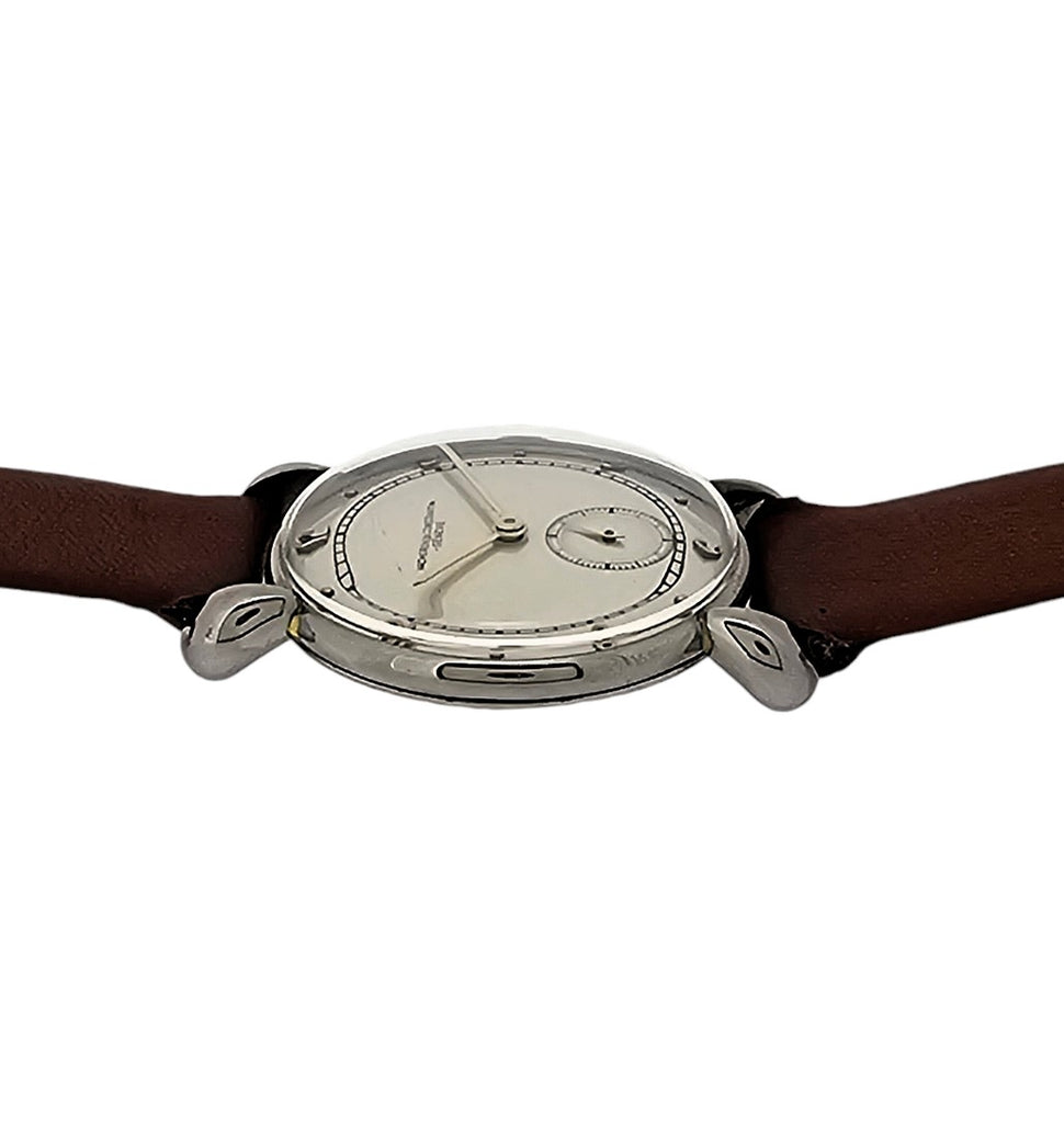 Vacheron Constatin 5387A Stainless Steel Tear Drop Lugs Watch-Unisex- Circa 1940's