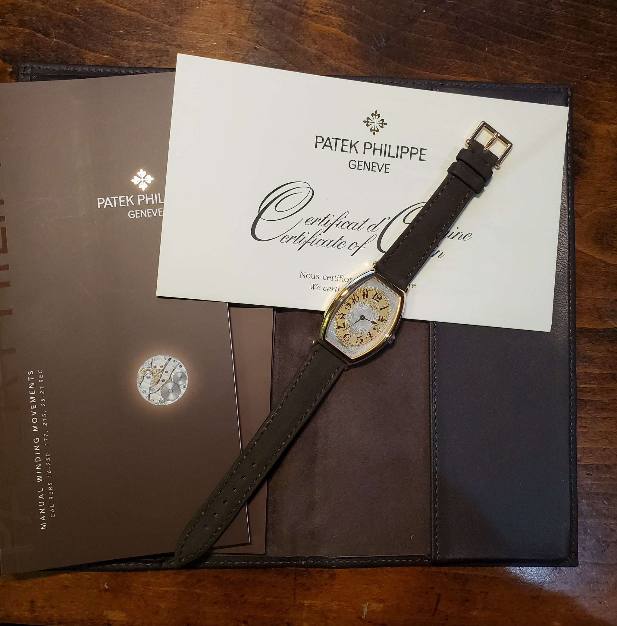 Patek Philippe 5098R Rose Gold Gondolo Watch circa 2010 PatekMonger